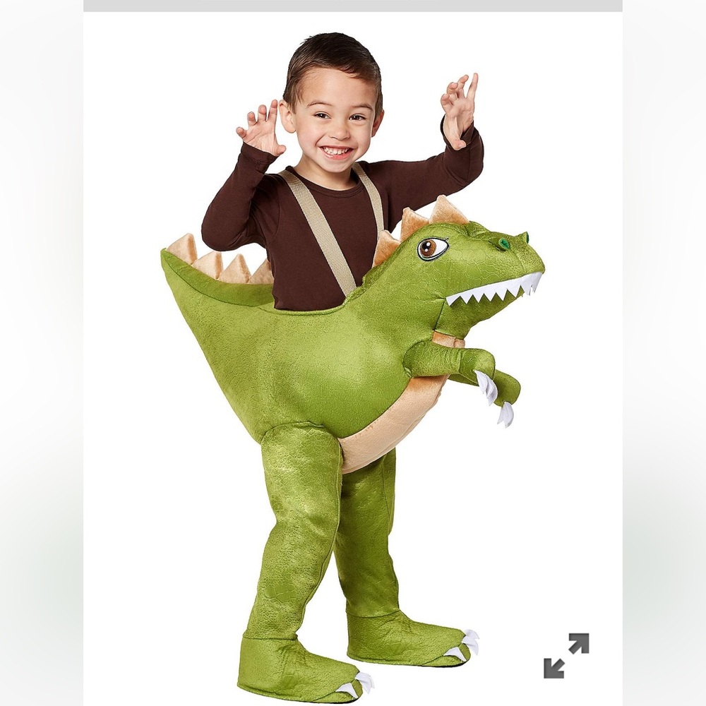 Toddler Dinosaur Piggyback Costume